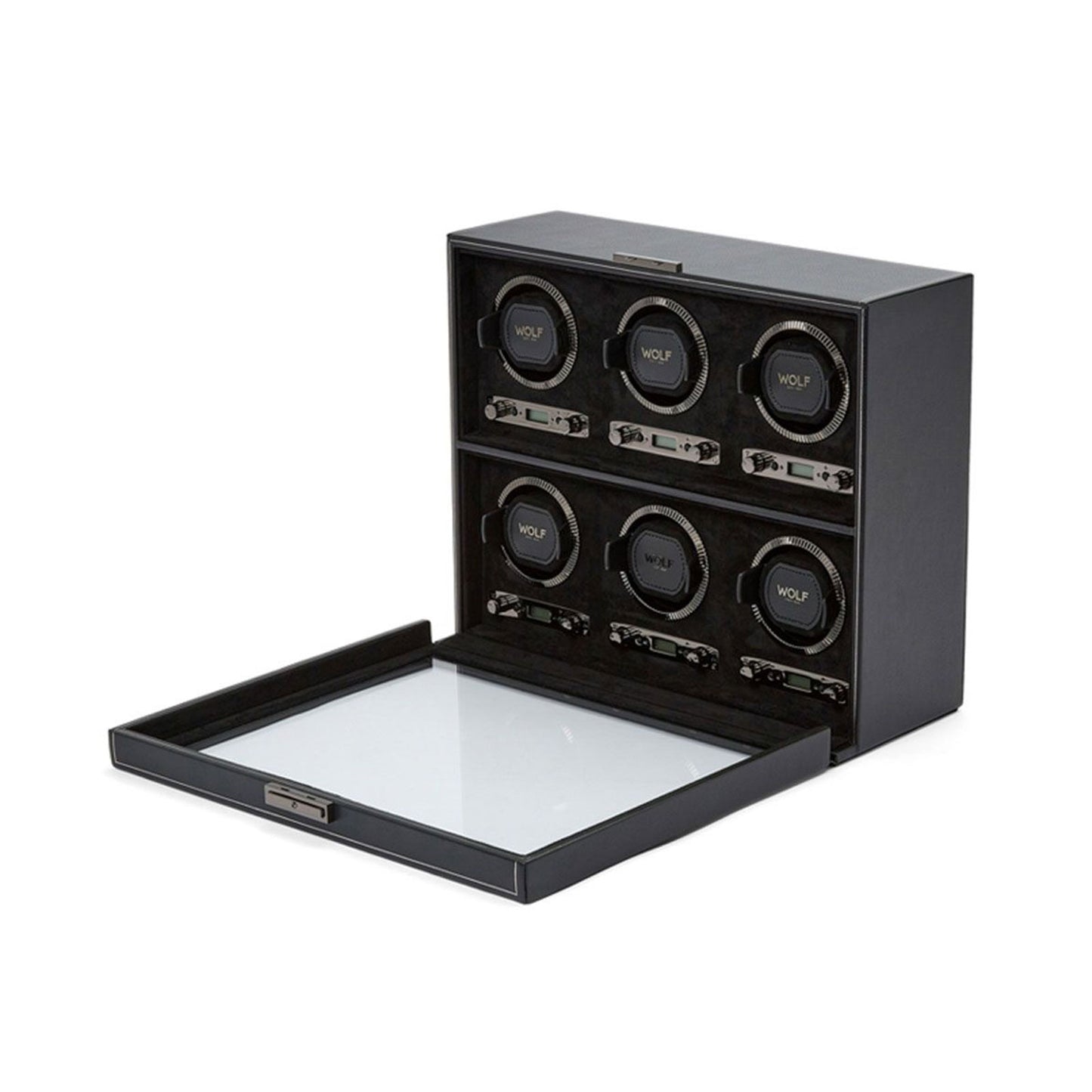 British Racing Six Watch Winder Black simple Pursuit