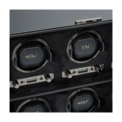 British Racing Six Watch Winder Black simple Pursuit