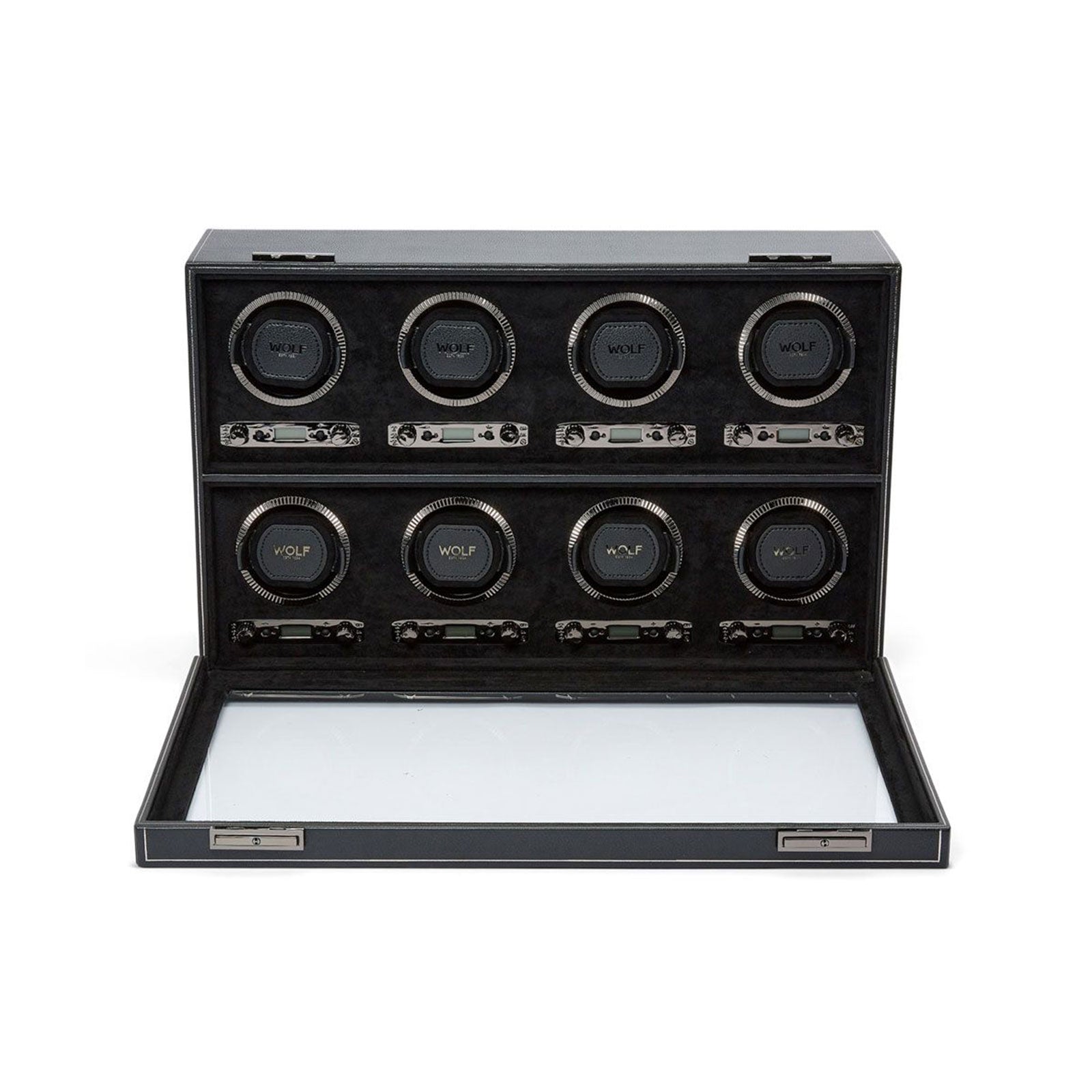 British Racing Eight Watch Winder Black simple Pursuit