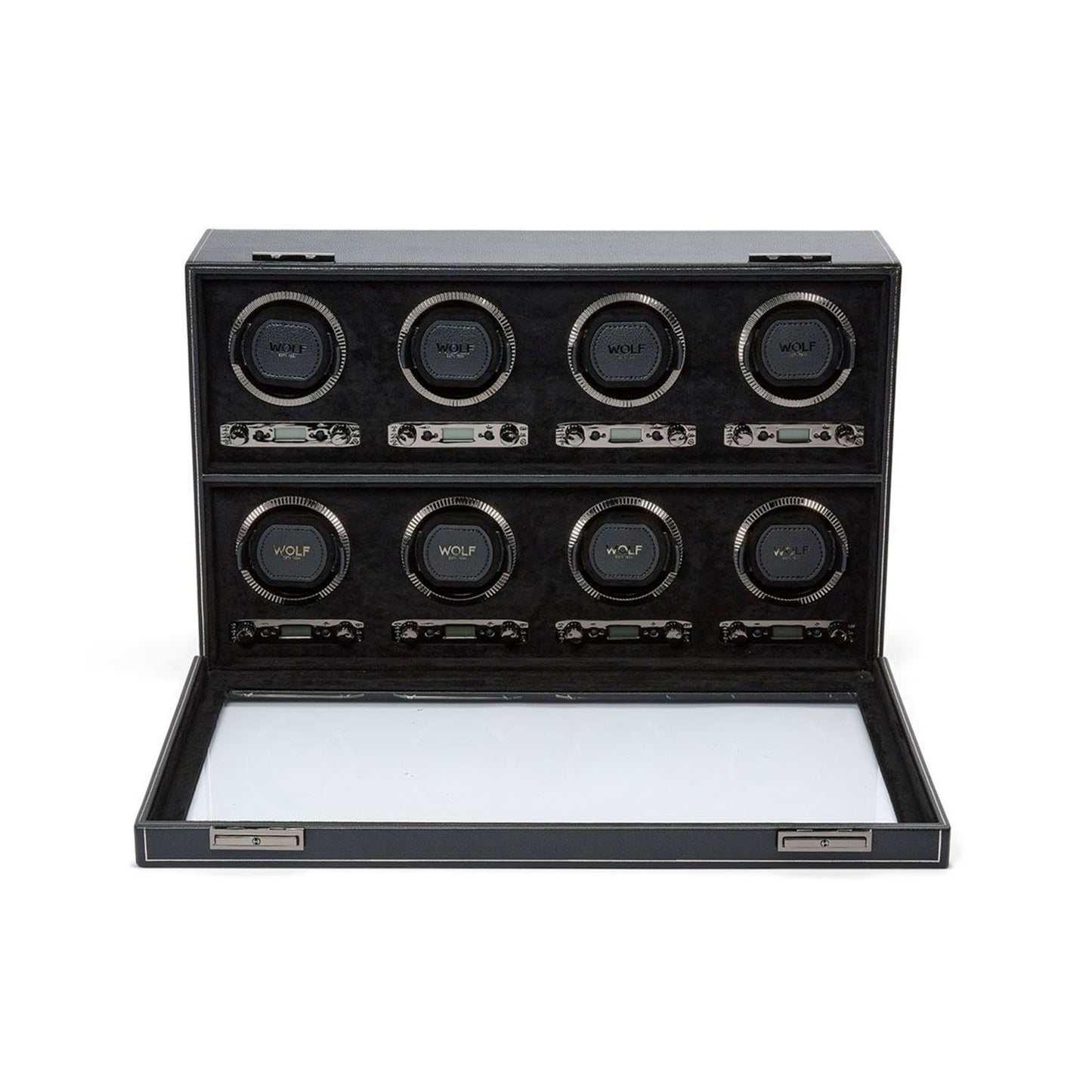 British Racing Eight Watch Winder Black simple Pursuit