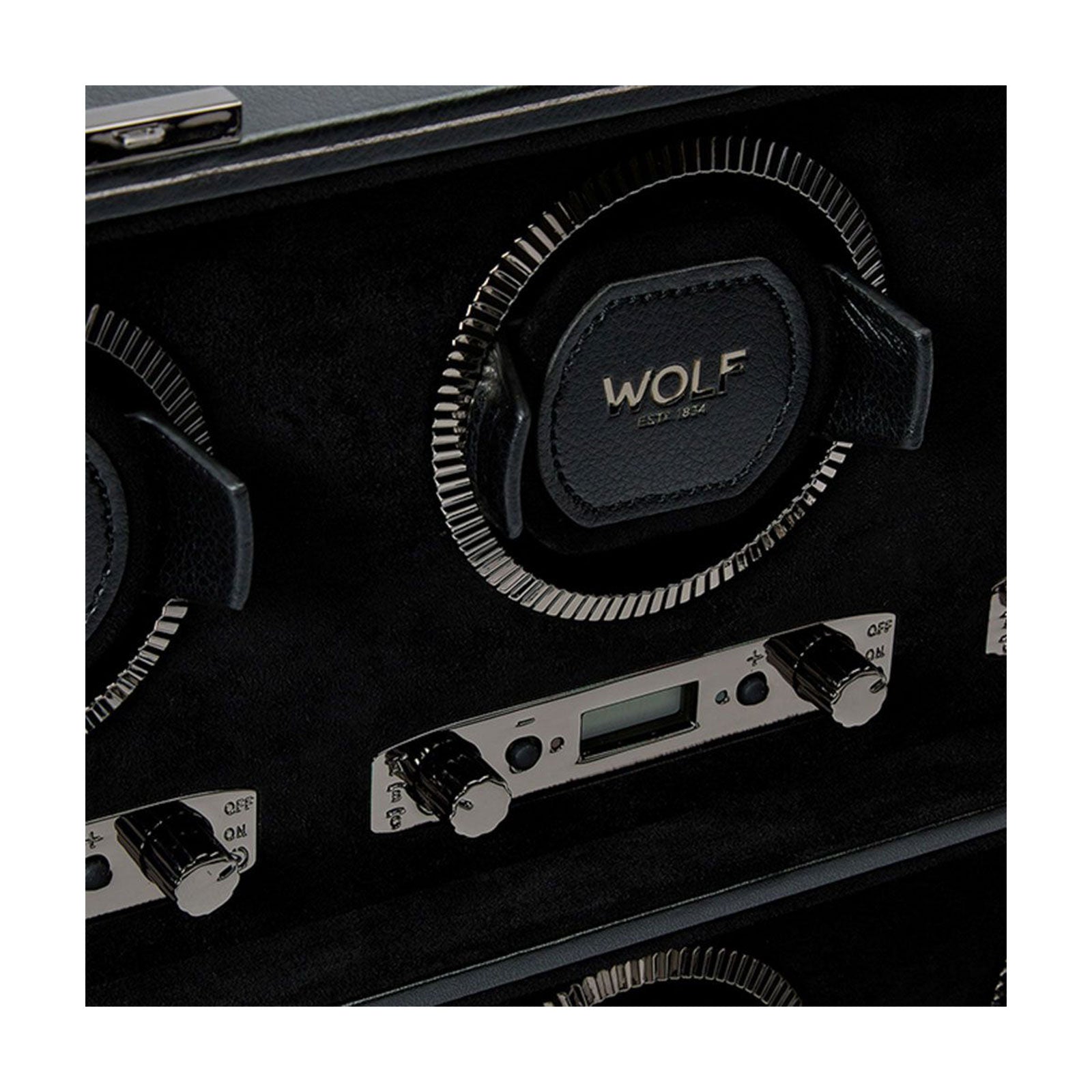 British Racing Eight Watch Winder Black simple Pursuit