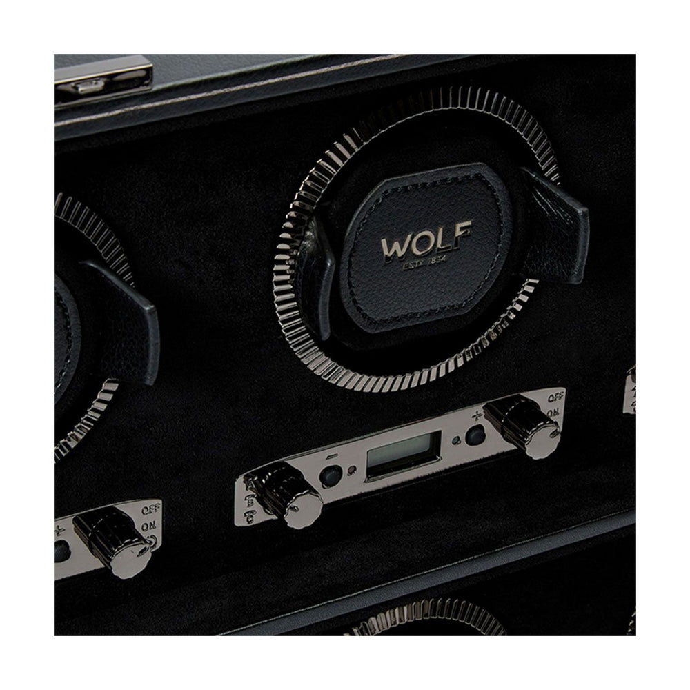 British Racing Eight Watch Winder Black simple Pursuit