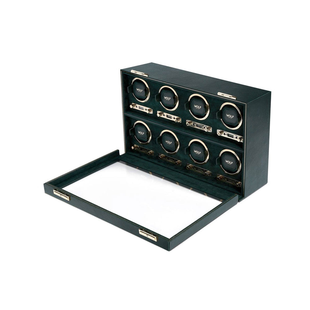 British Racing Eight Watch Winder Green simple Pursuit