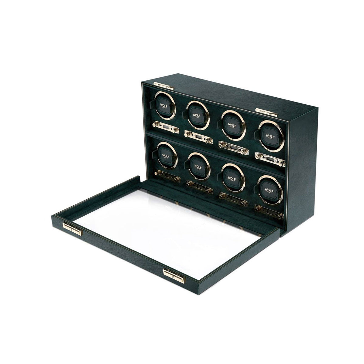 British Racing Eight Watch Winder Green simple Pursuit