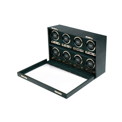 British Racing Eight Watch Winder Green simple Pursuit
