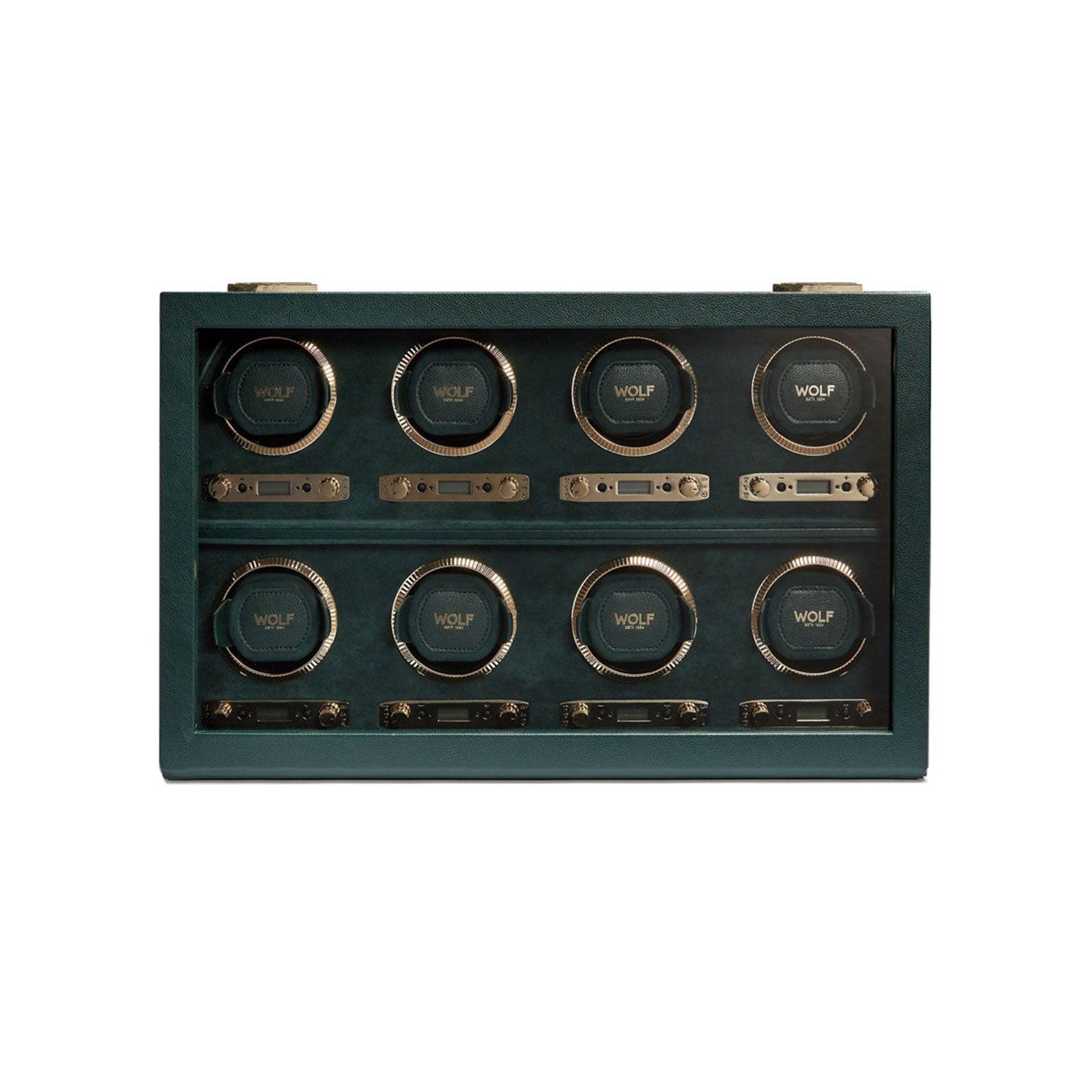 British Racing Eight Watch Winder Green simple Pursuit