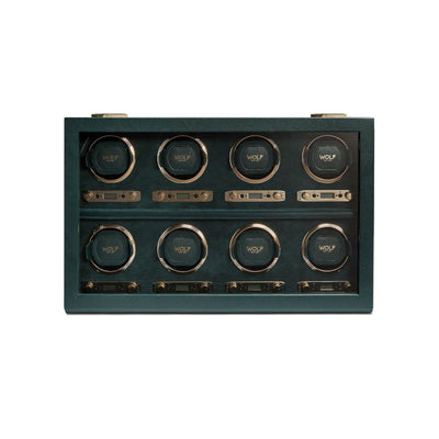 British Racing Eight Watch Winder Green simple Pursuit