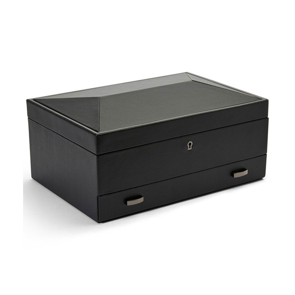 British Racing Ten Piece Watch Box Black simple Pursuit
