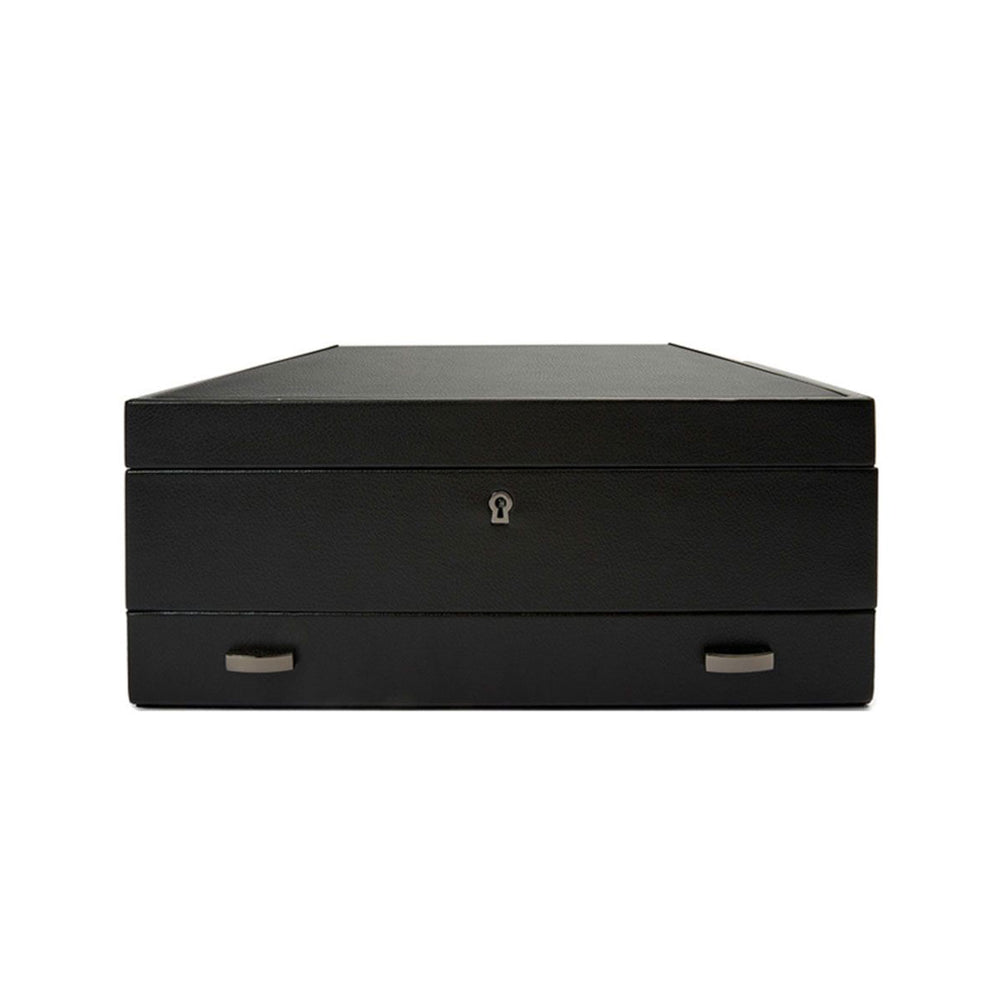 British Racing Ten Piece Watch Box Black simple Pursuit