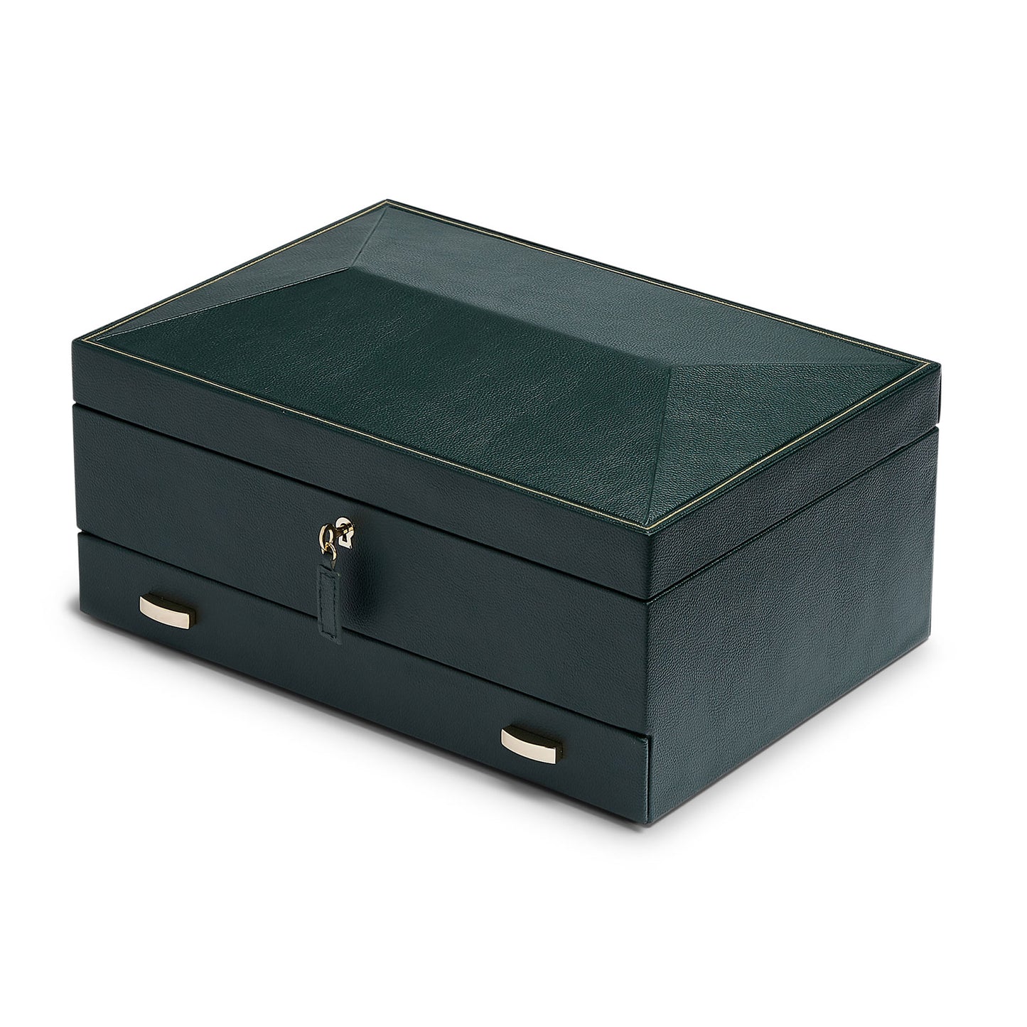 British Racing Ten Piece Watch Box Green simple Pursuit
