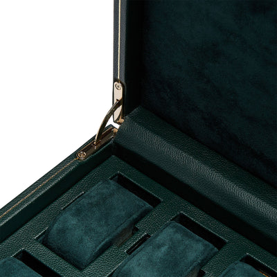 British Racing Ten Piece Watch Box Green simple Pursuit