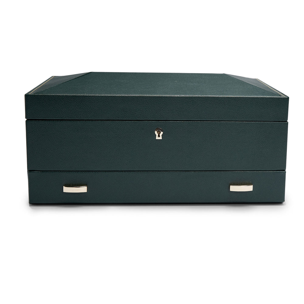British Racing Ten Piece Watch Box Green simple Pursuit