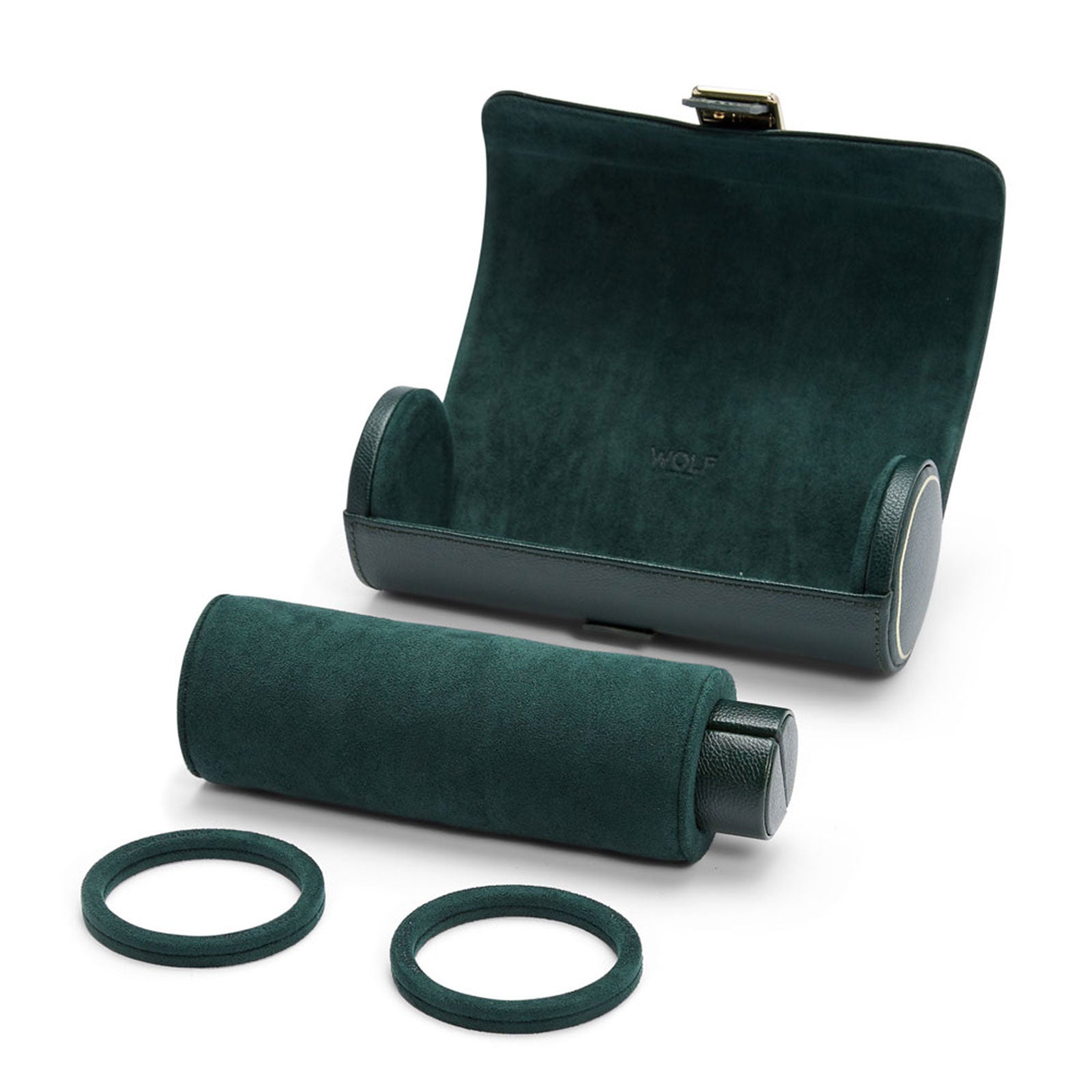 British Racing Triple Watch Roll Green simple Pursuit