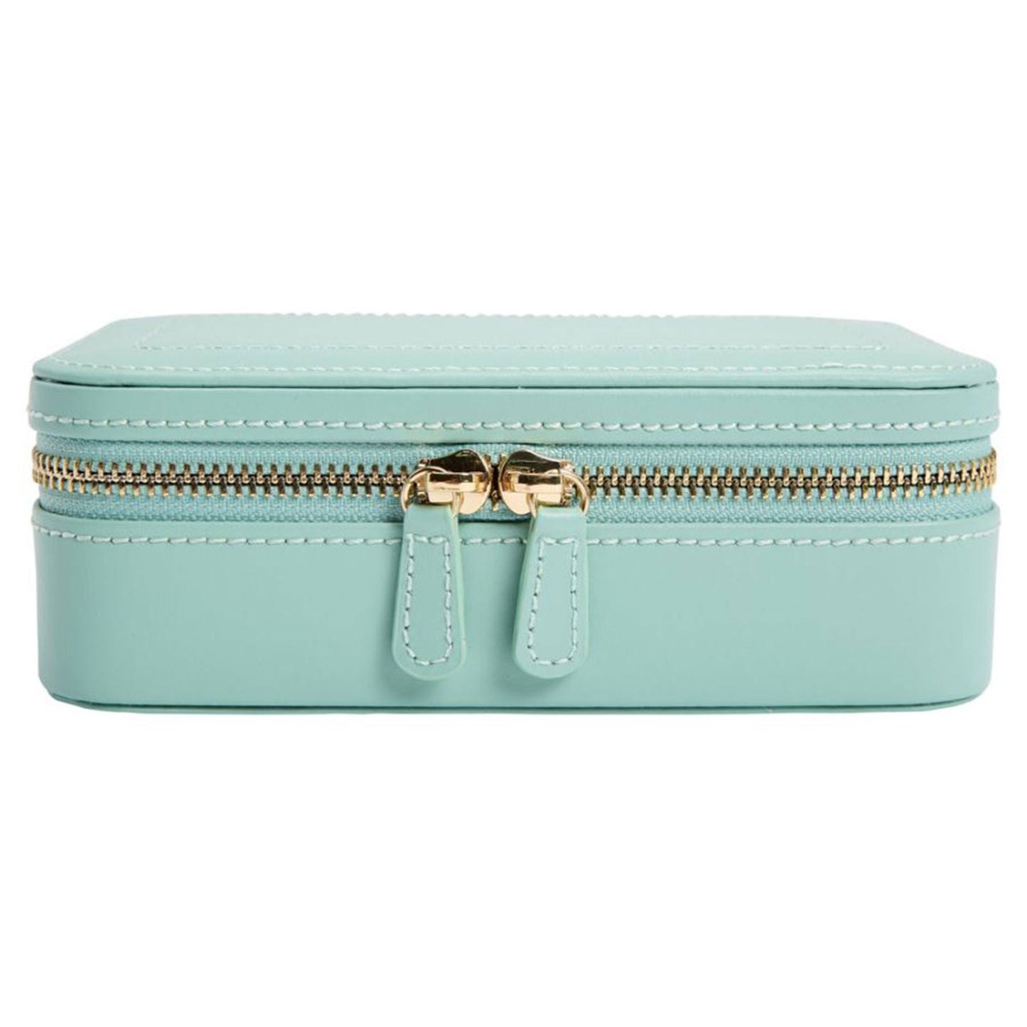 Sophia Travel Zip Jewellery Case in Jade Green simple Pursuit