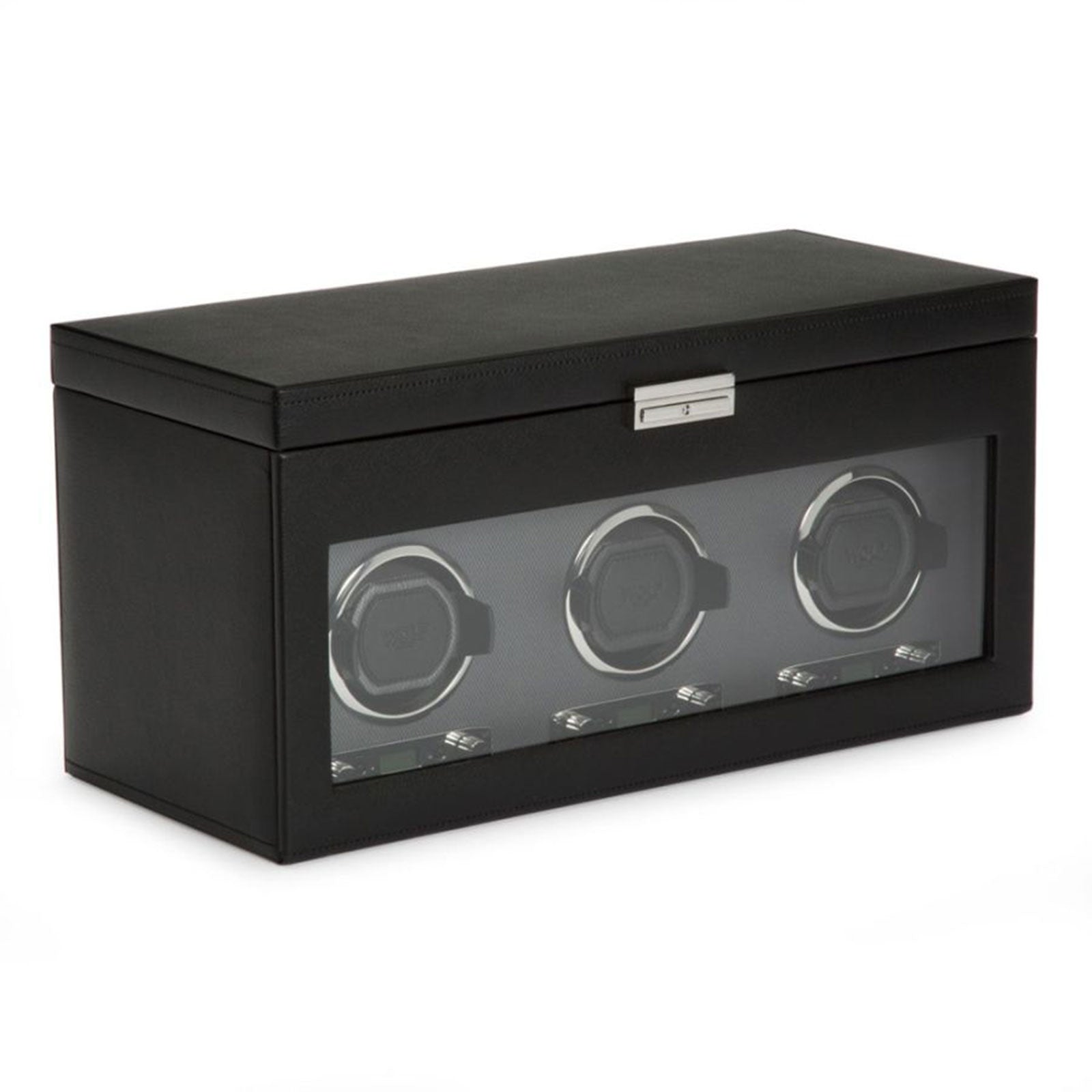 Viceroy Triple Watch Winder With Storage Black simple Pursuit