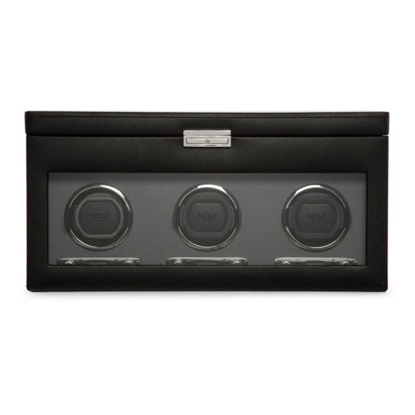 Viceroy Triple Watch Winder With Storage Black simple Pursuit