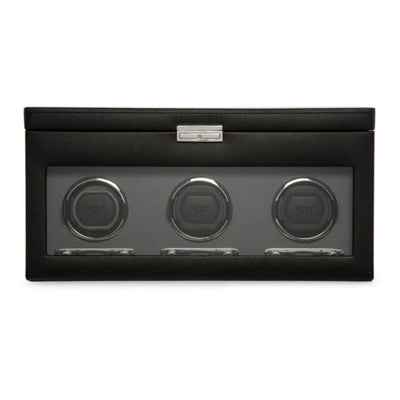 Viceroy Triple Watch Winder With Storage Black simple Pursuit