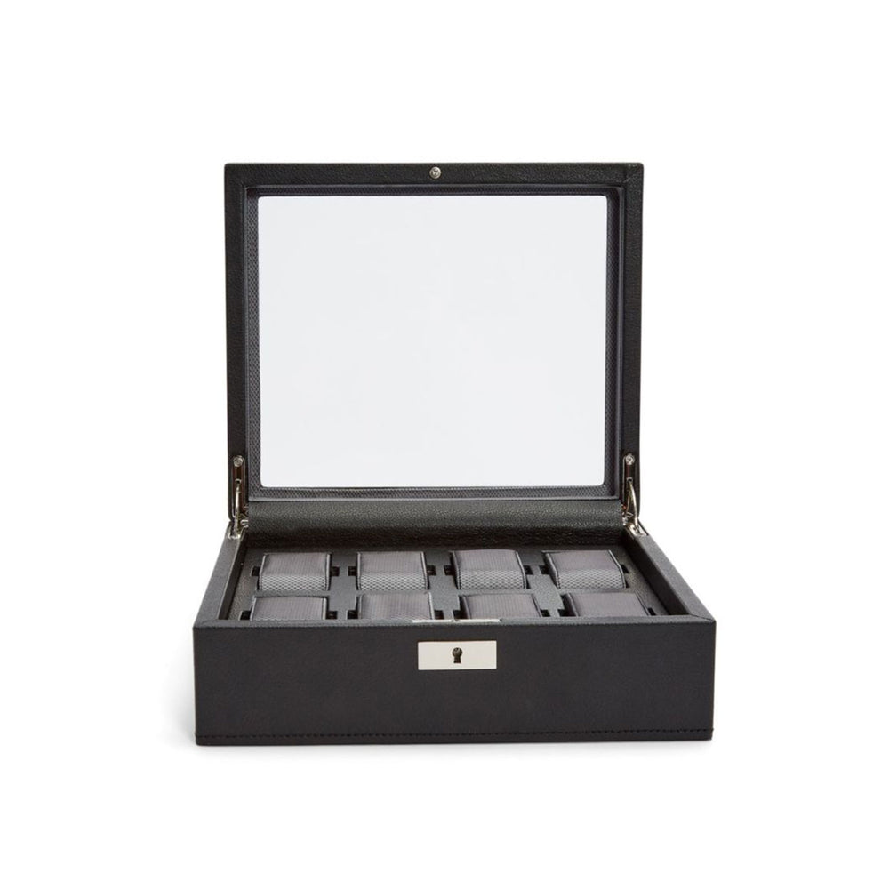 Viceroy 8 Piece Watch Box Black simple Pursuit