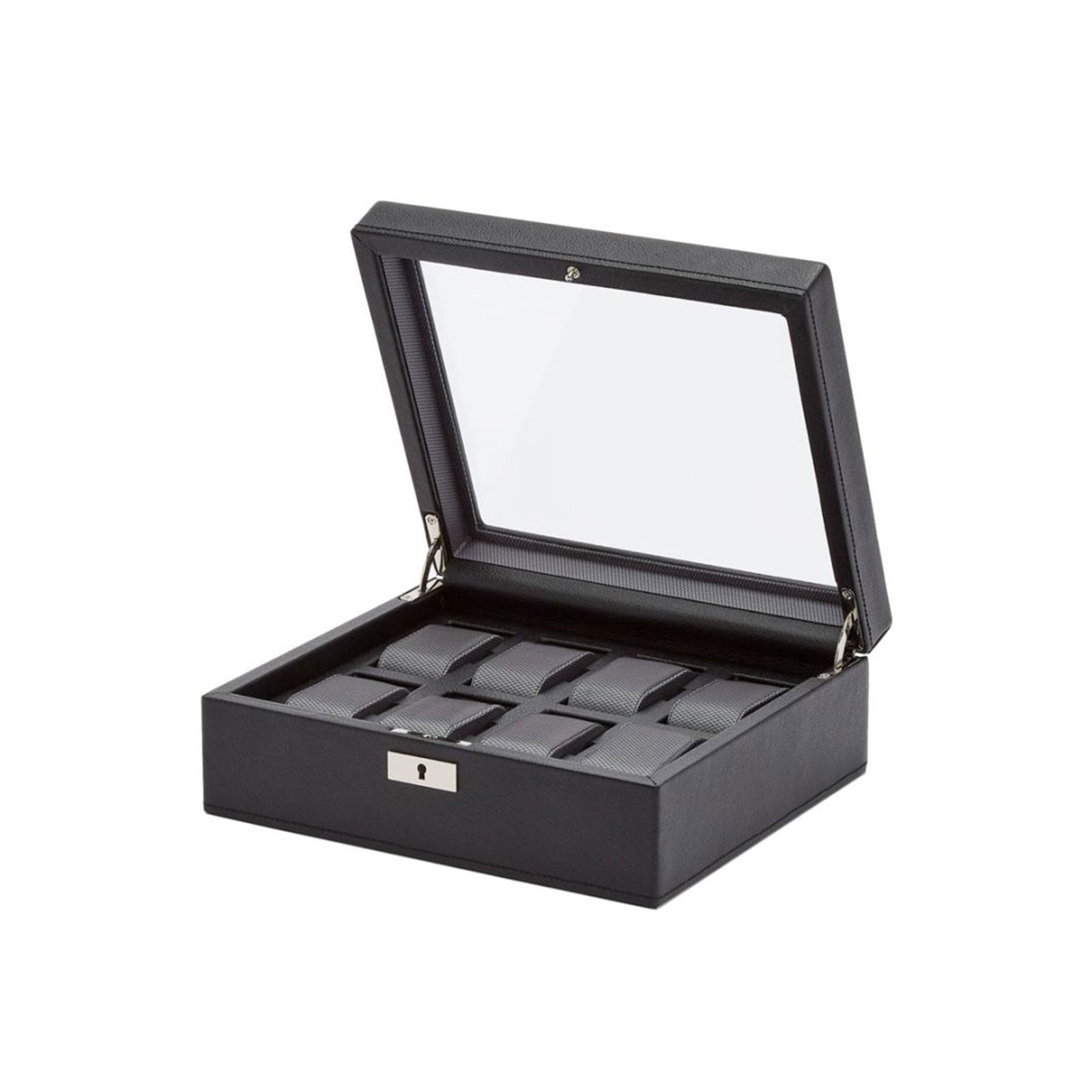 Viceroy 8 Piece Watch Box Black simple Pursuit