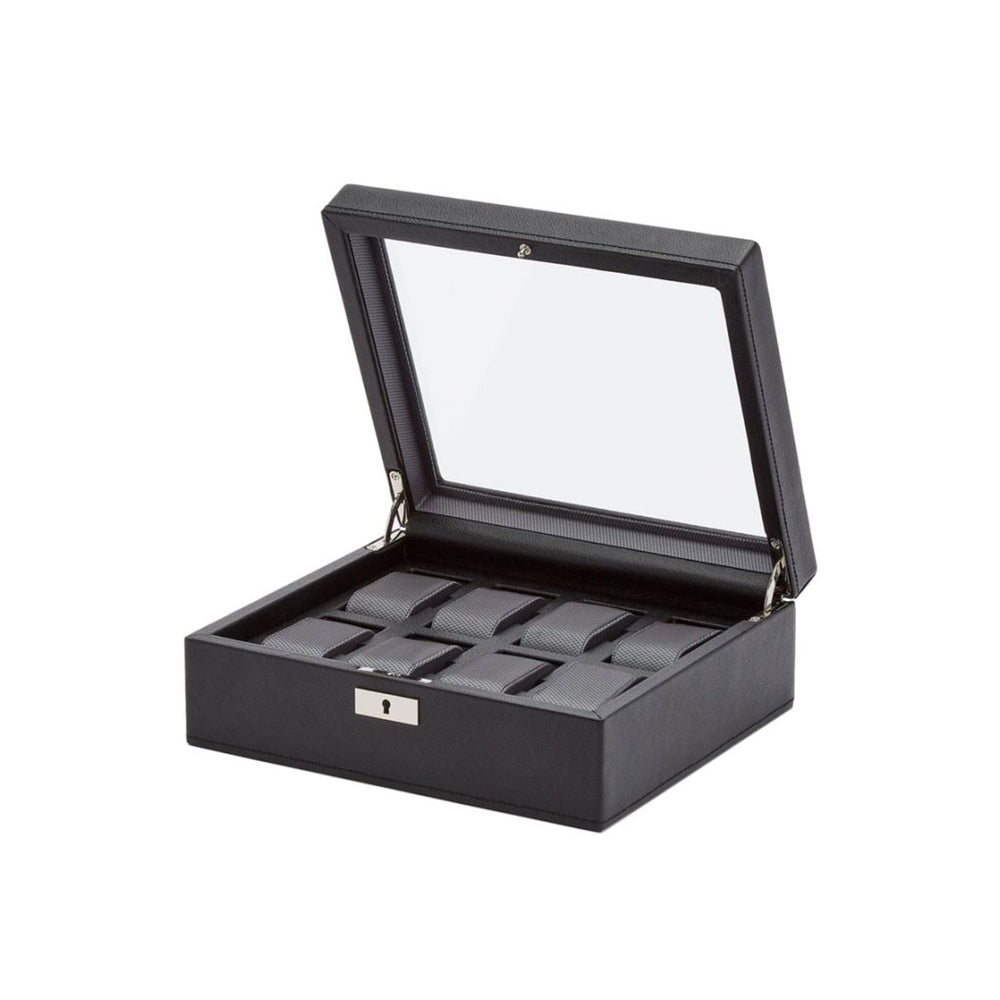 Viceroy 8 Piece Watch Box Black simple Pursuit