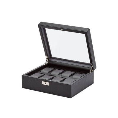 Viceroy 8 Piece Watch Box Black simple Pursuit