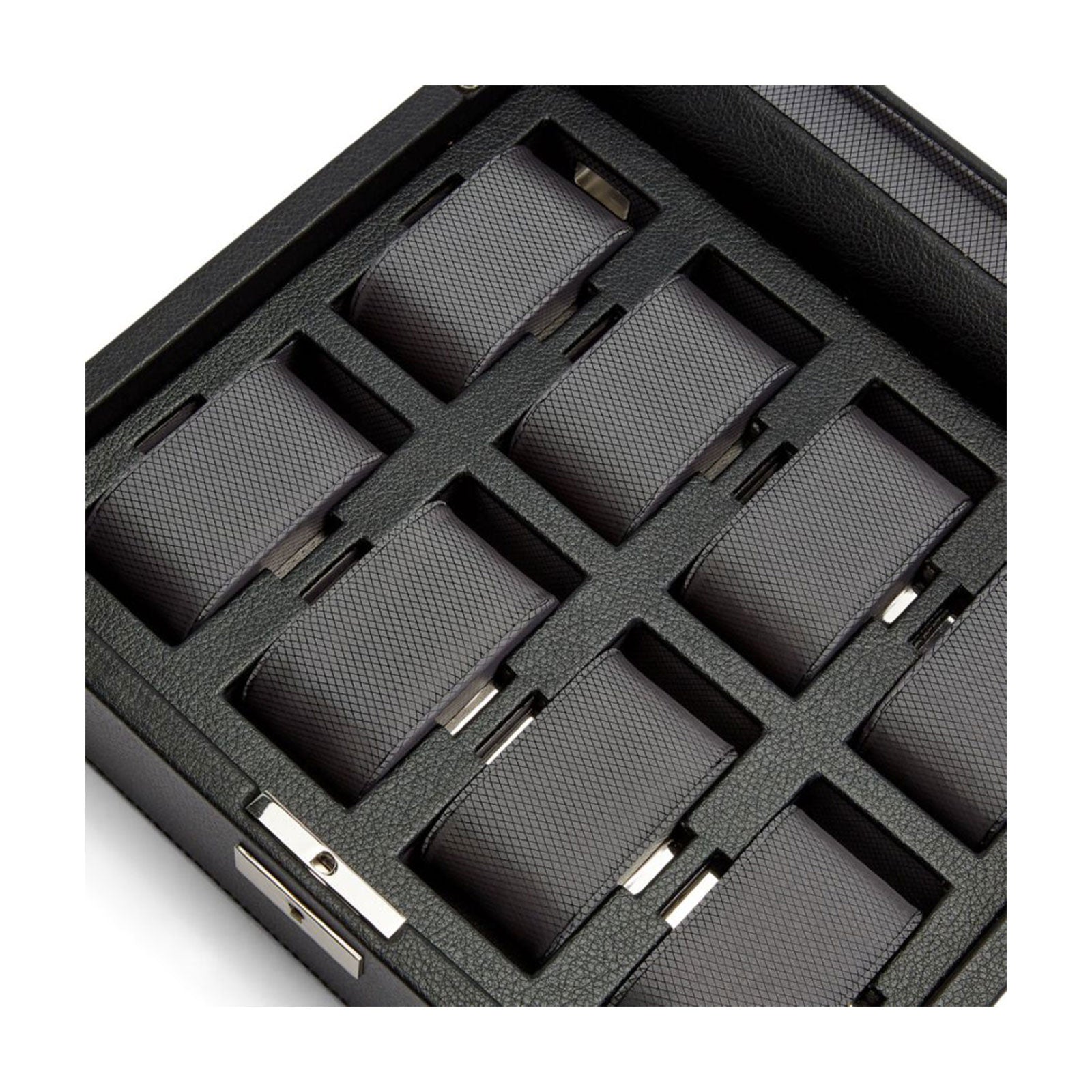 Viceroy 8 Piece Watch Box Black simple Pursuit