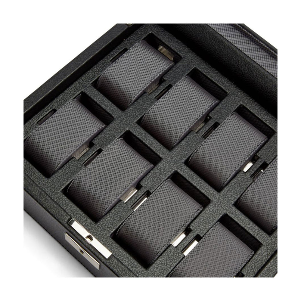 Viceroy 8 Piece Watch Box Black simple Pursuit