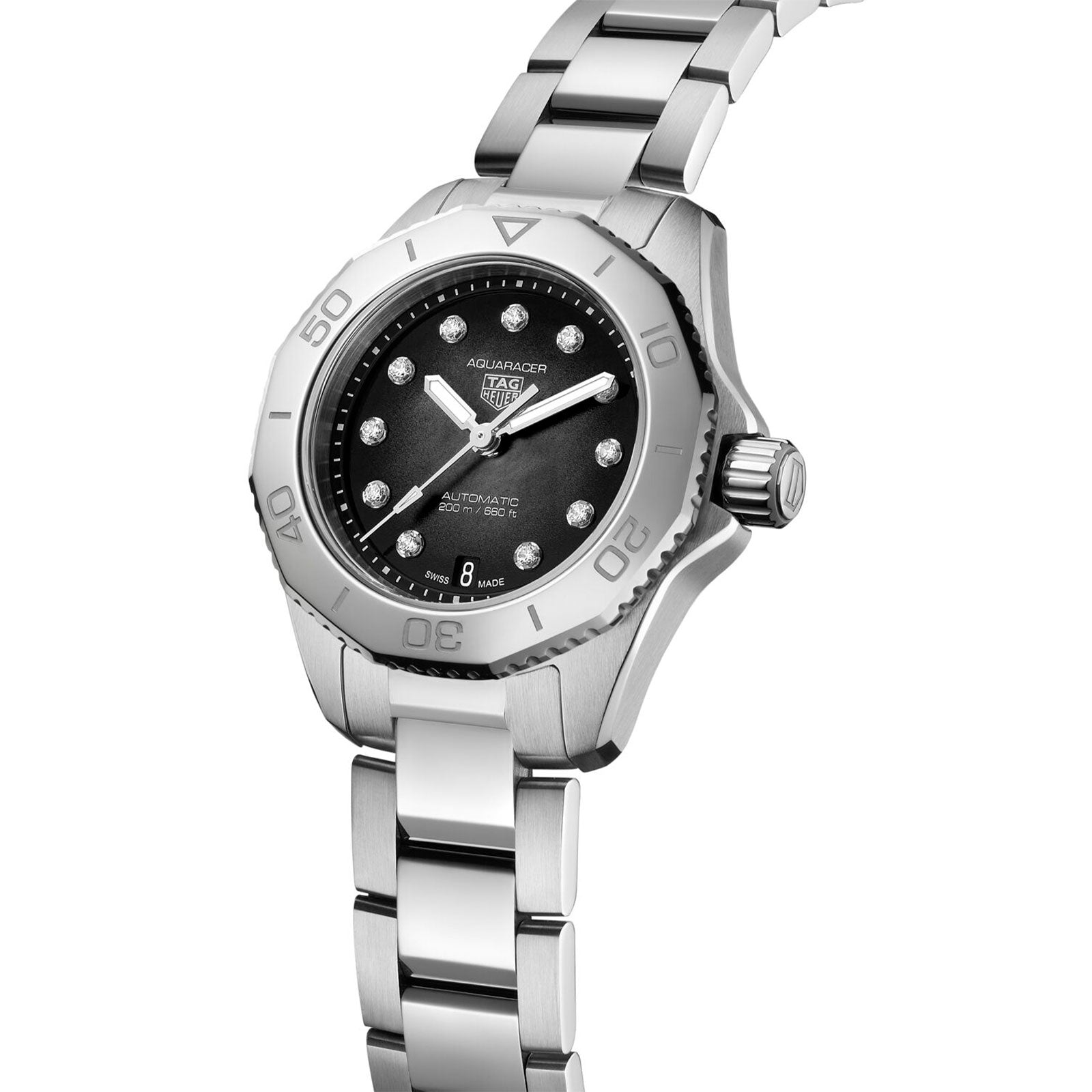 Aquaracer Professional 200 Date Calibre 9 Automatic 30mm simple Pursuit