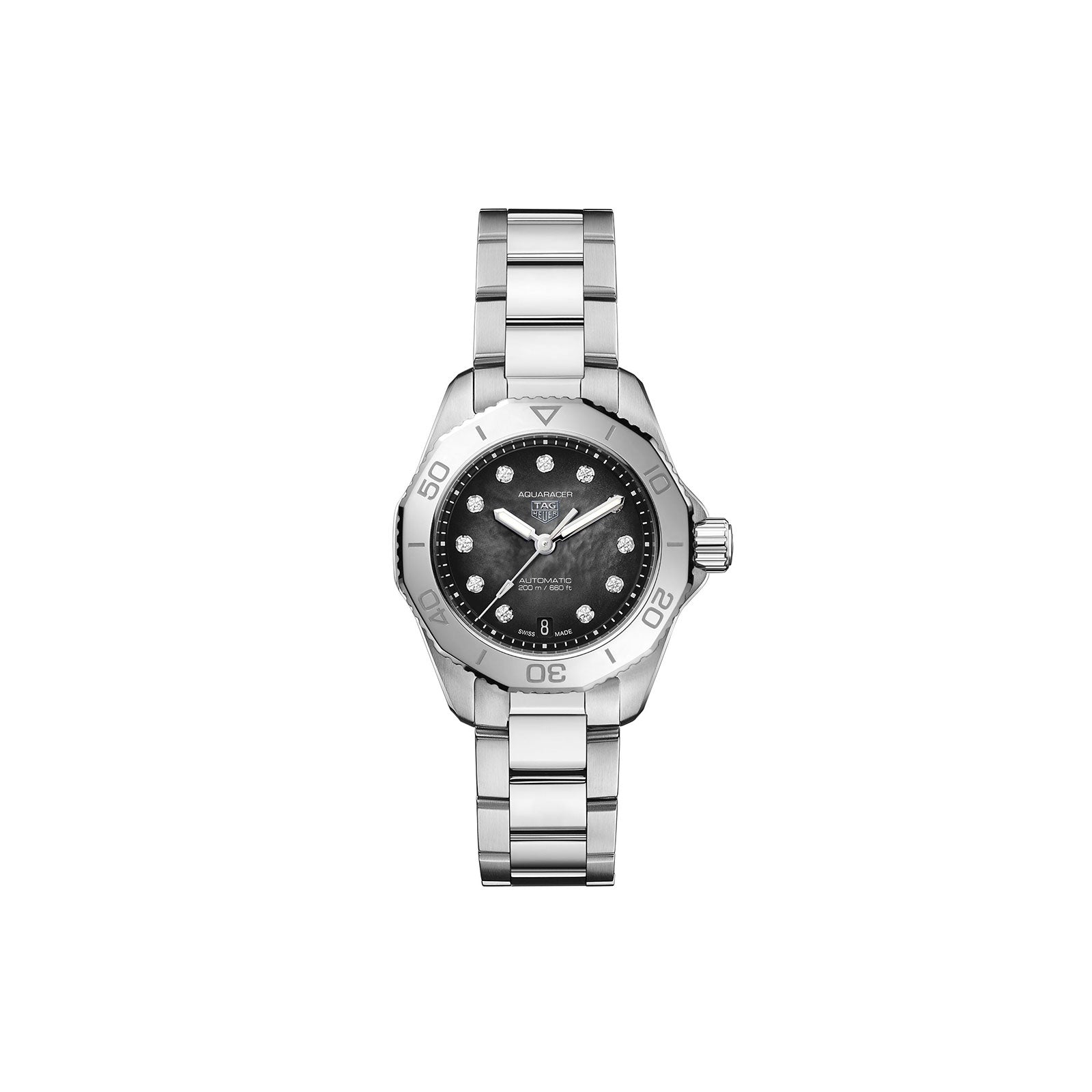 Aquaracer Professional 200 Date Calibre 9 Automatic 30mm simple Pursuit