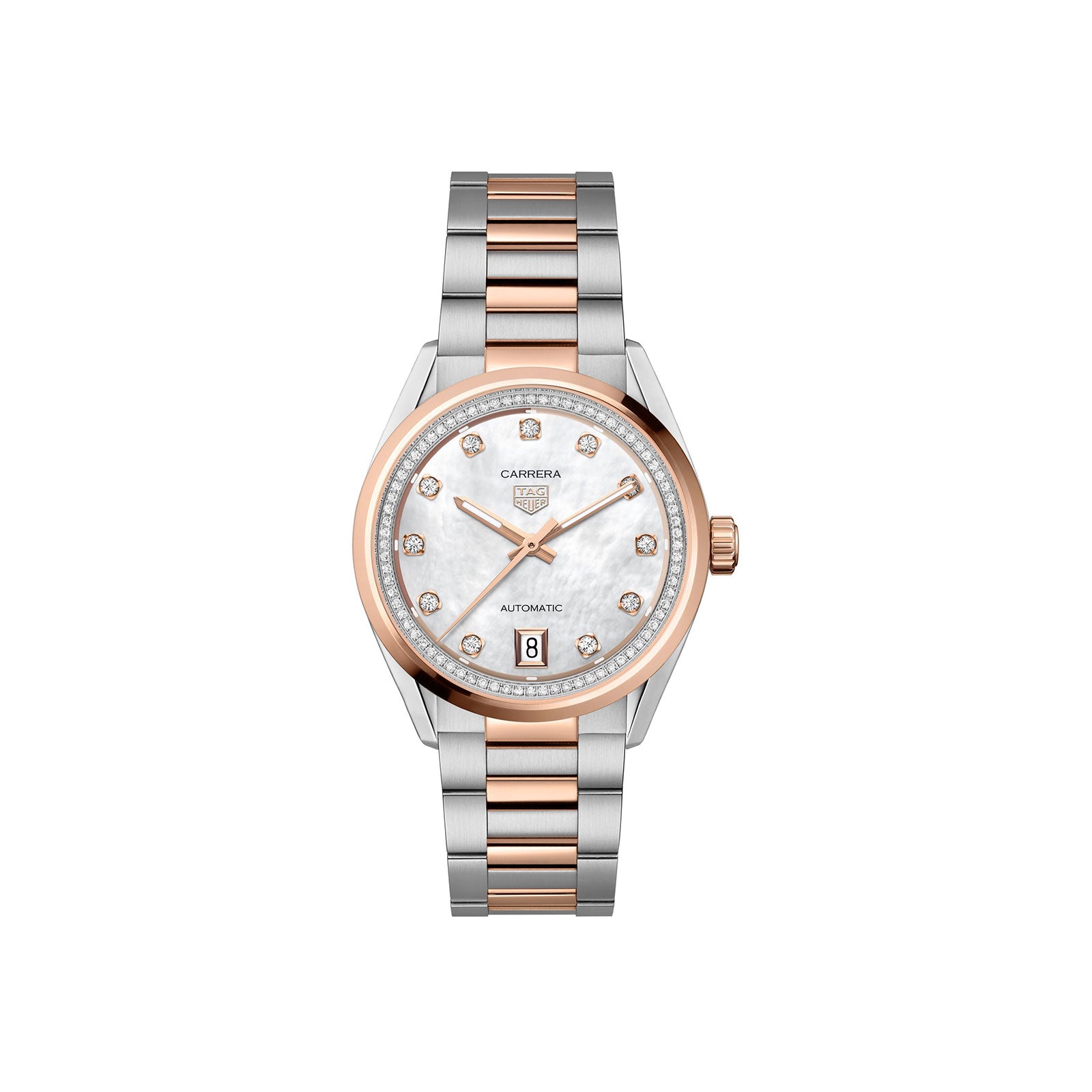 Carrera Date Calibre 7 Automatic 36mm simple Pursuit