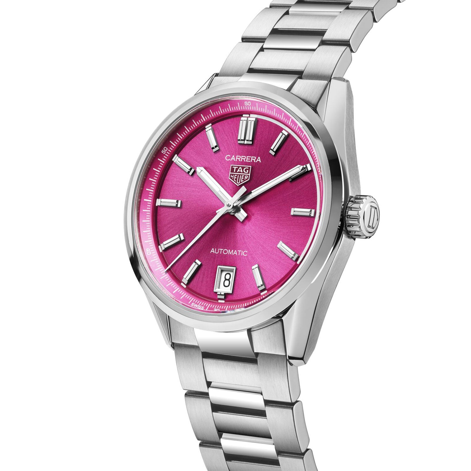Carrera Date Calibre 7 Automatic 36mm simple Pursuit