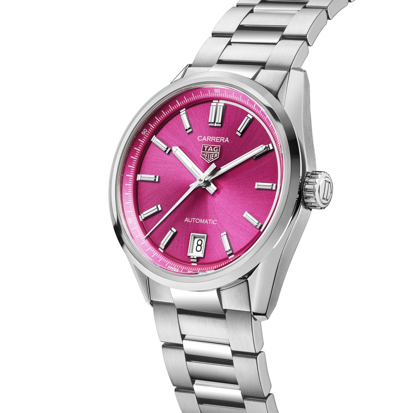 Carrera Date Calibre 7 Automatic 36mm simple Pursuit