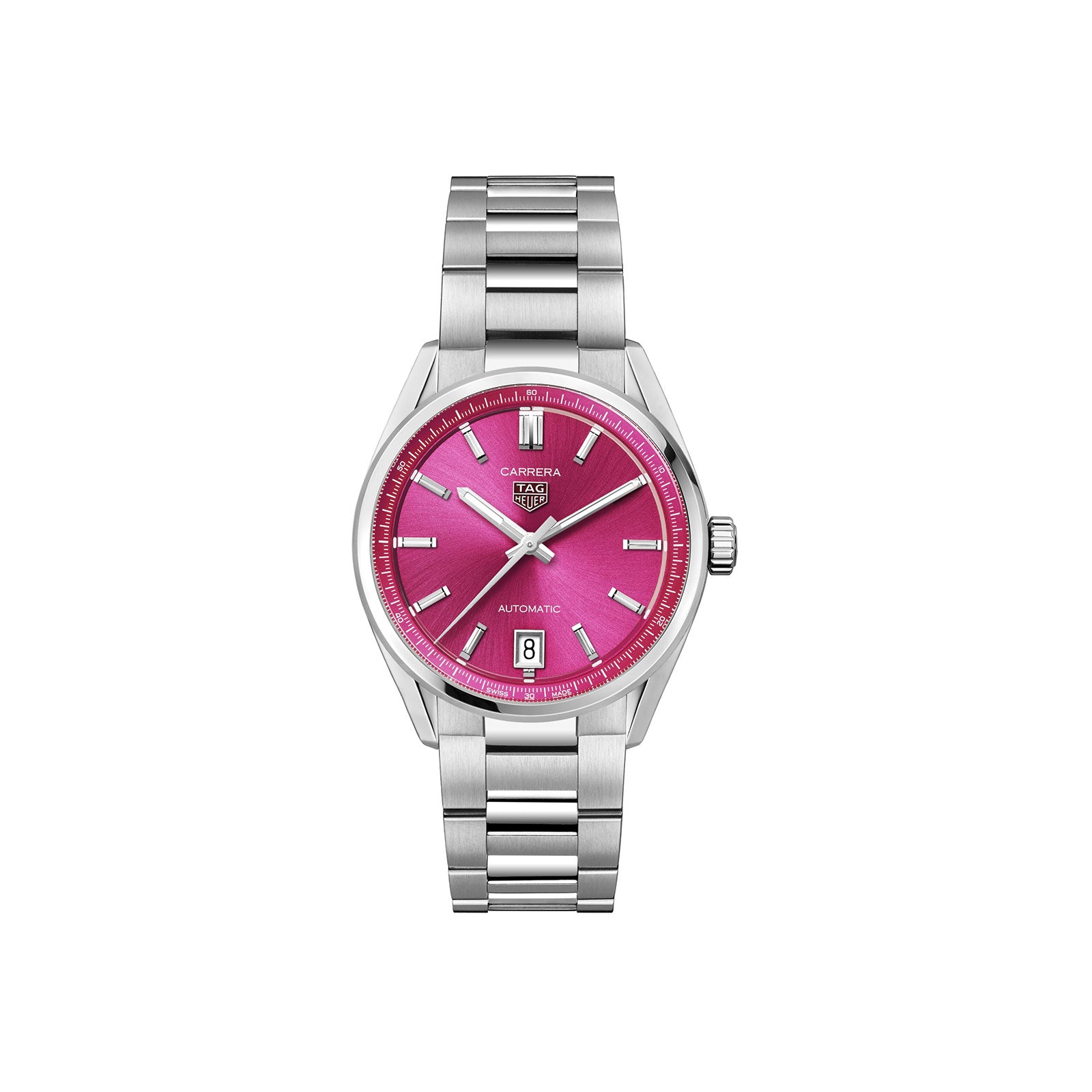 Carrera Date Calibre 7 Automatic 36mm simple Pursuit