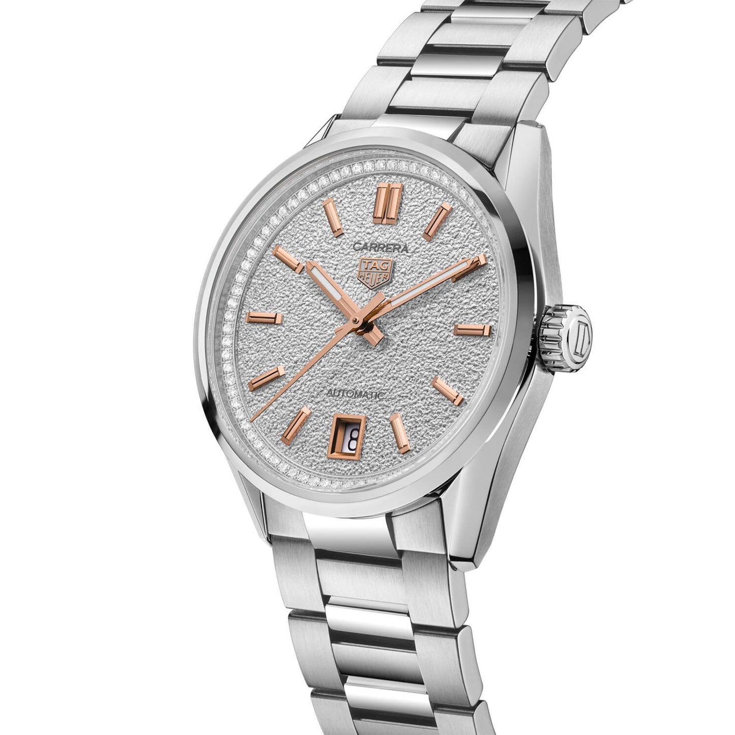 Carrera Date Calibre 7 Automatic 36mm simple Pursuit