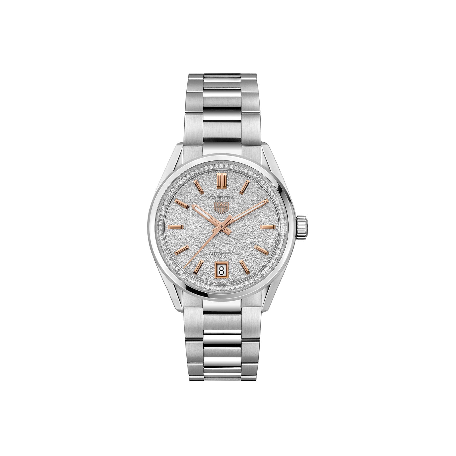 Carrera Date Calibre 7 Automatic 36mm simple Pursuit