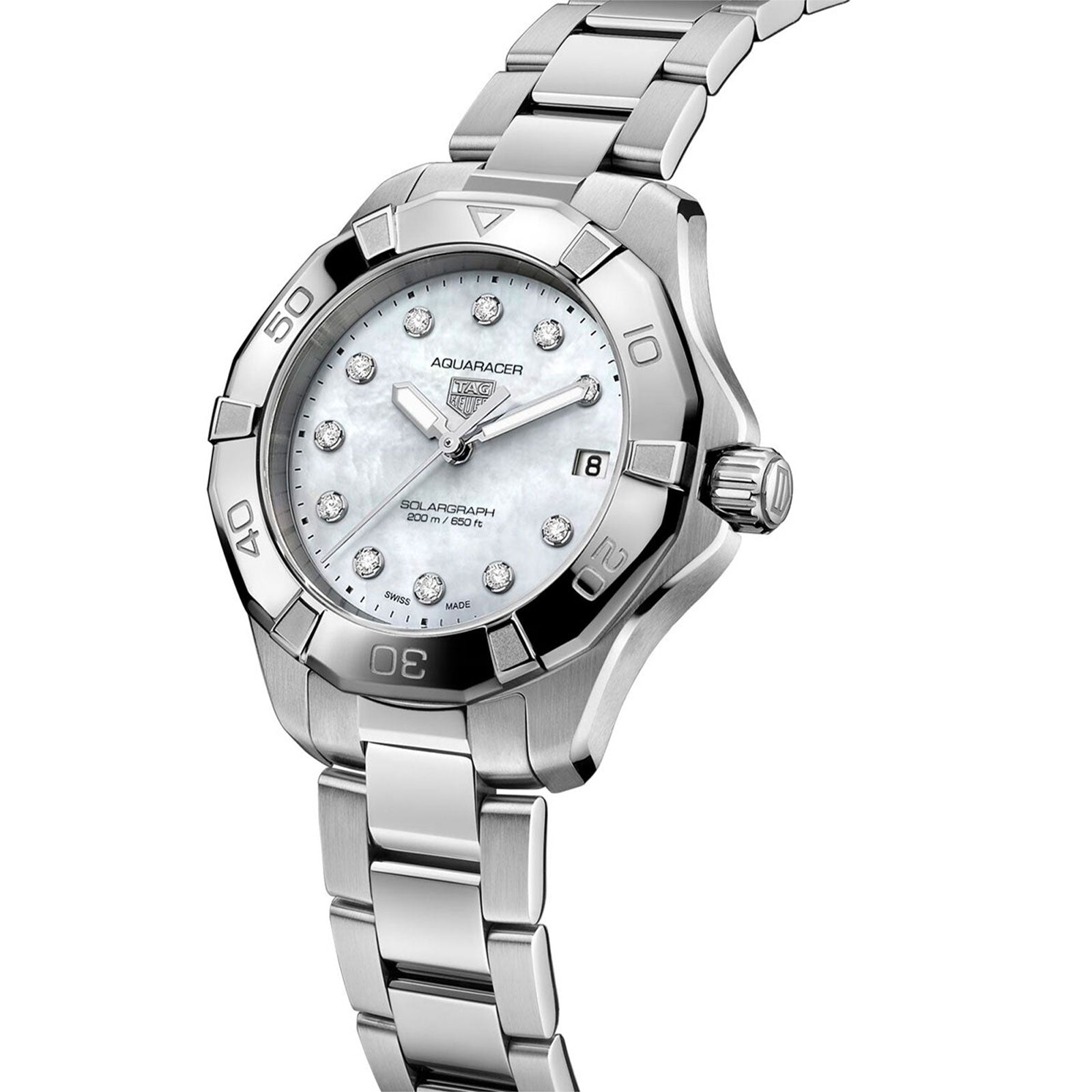 Aquaracer Professional 200 Solargraph Quartz 34mm simple Pursuit