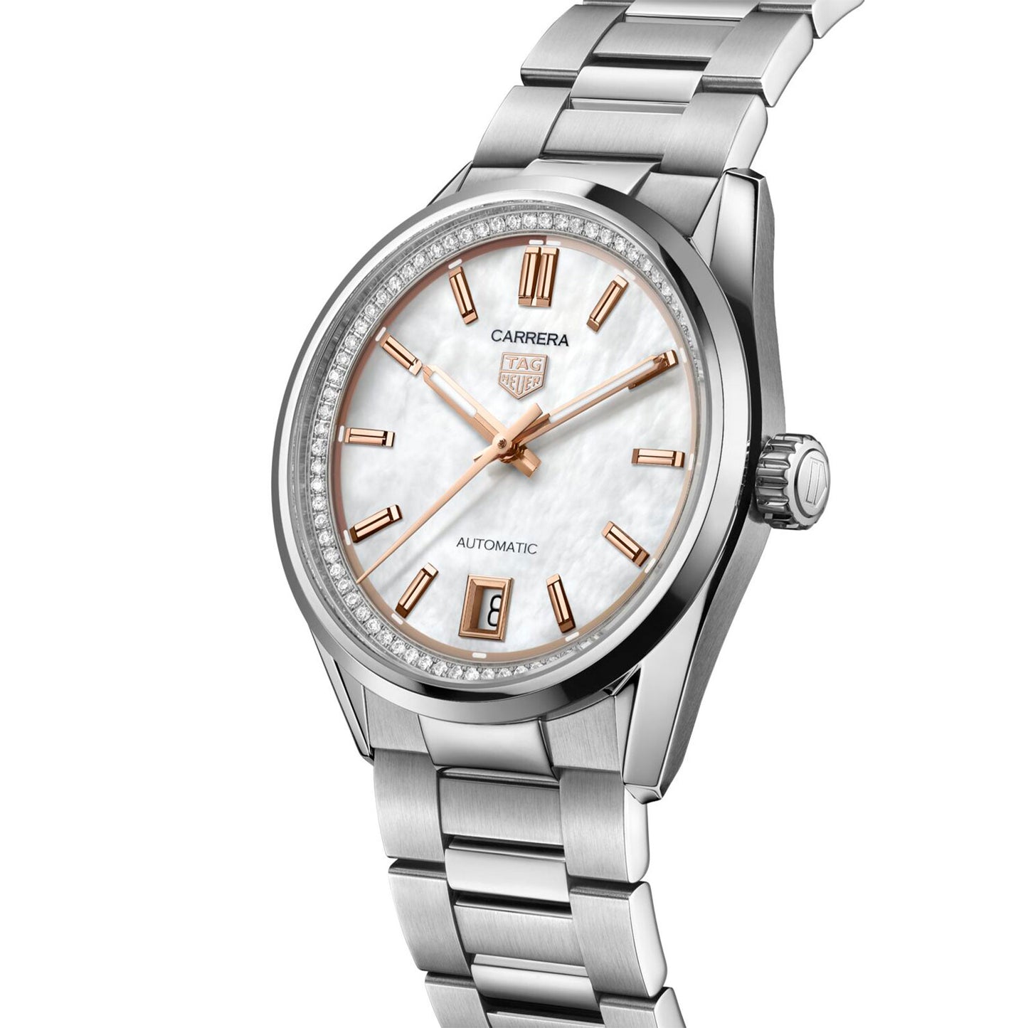 Carrera Date Calibre 7 Automatic 36mm simple Pursuit
