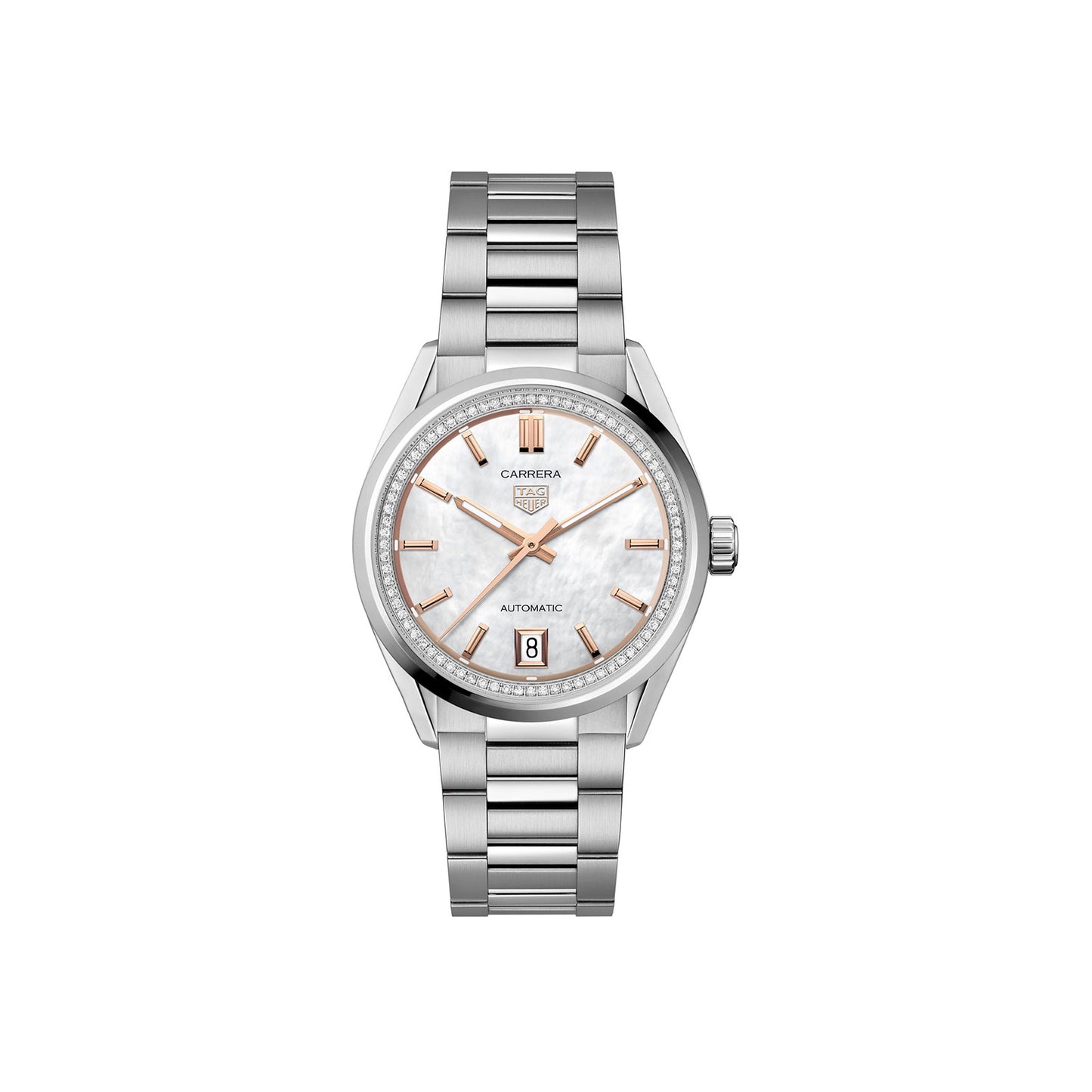 Carrera Date Calibre 7 Automatic 36mm simple Pursuit