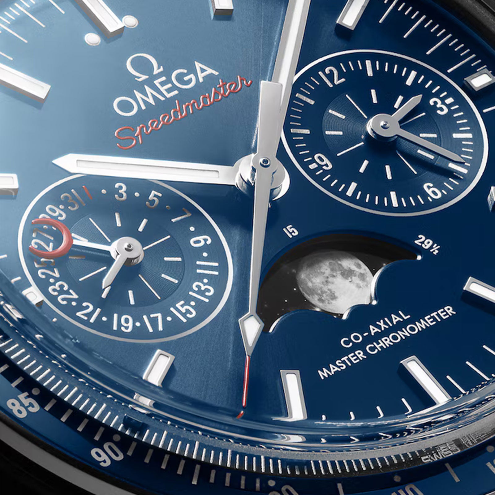 Speedmaster Moonphase Co-Axial Chronograph 44.25mm variant Pursuit