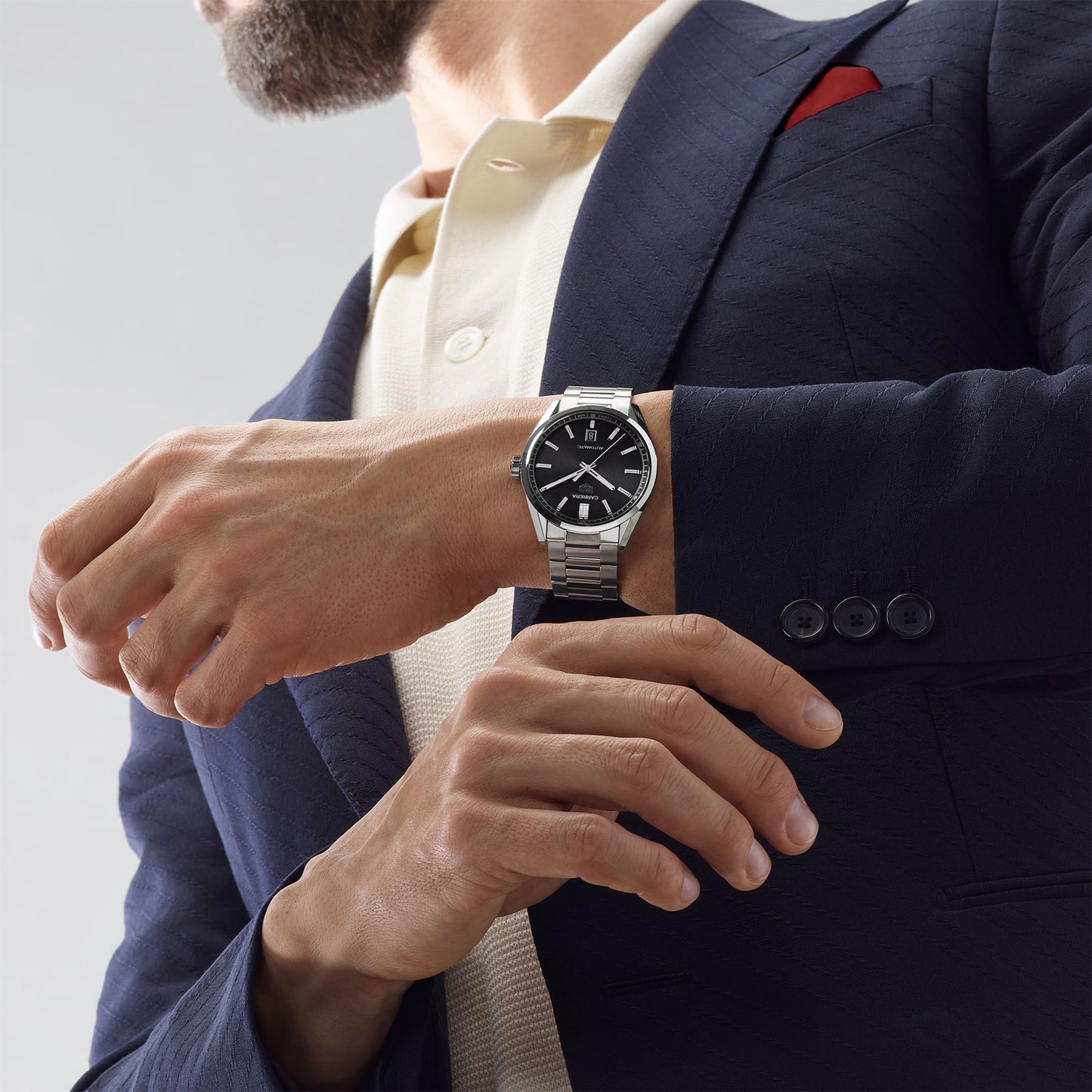 Carrera Date Calibre 5 Automatic 39mm simple Pursuit