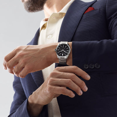 Carrera Date Calibre 5 Automatic 39mm simple Pursuit