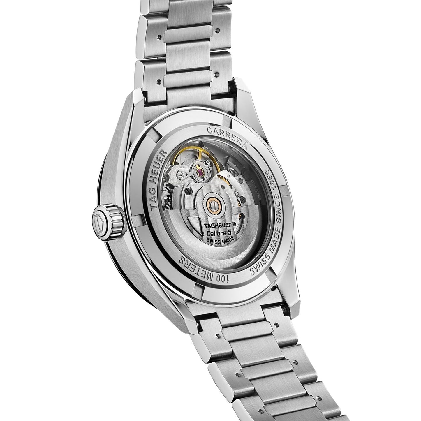Carrera Date Calibre 5 Automatic 39mm simple Pursuit