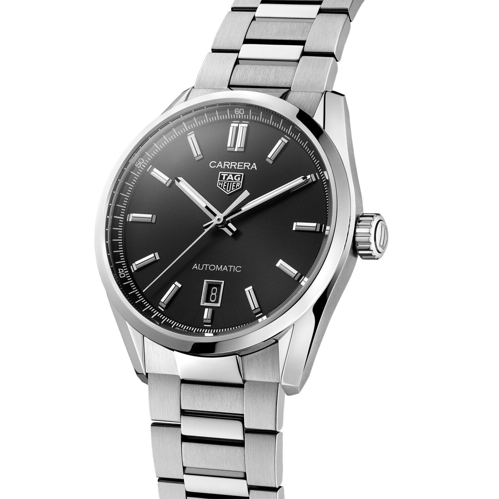 Carrera Date Calibre 5 Automatic 39mm simple Pursuit