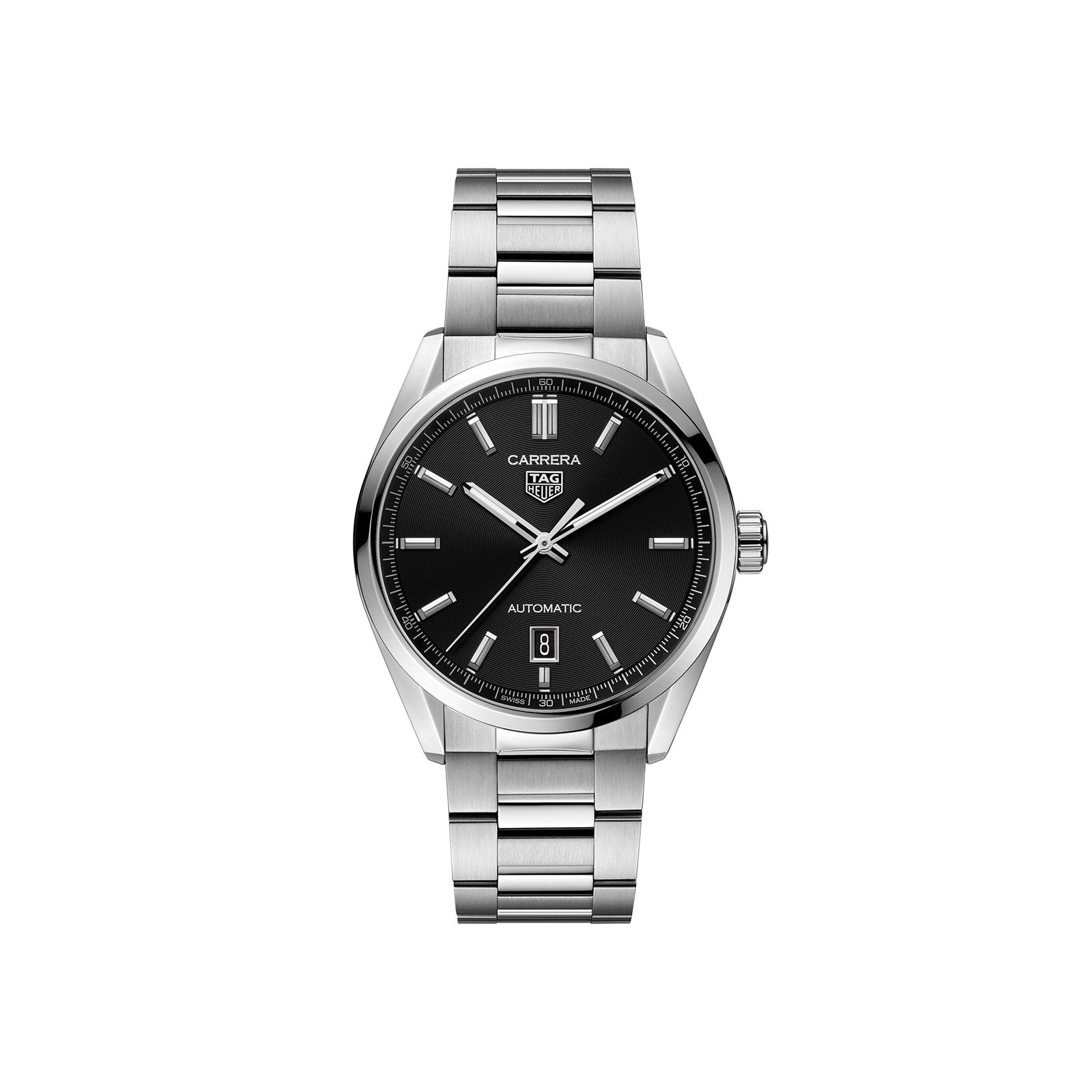 Carrera Date Calibre 5 Automatic 39mm simple Pursuit