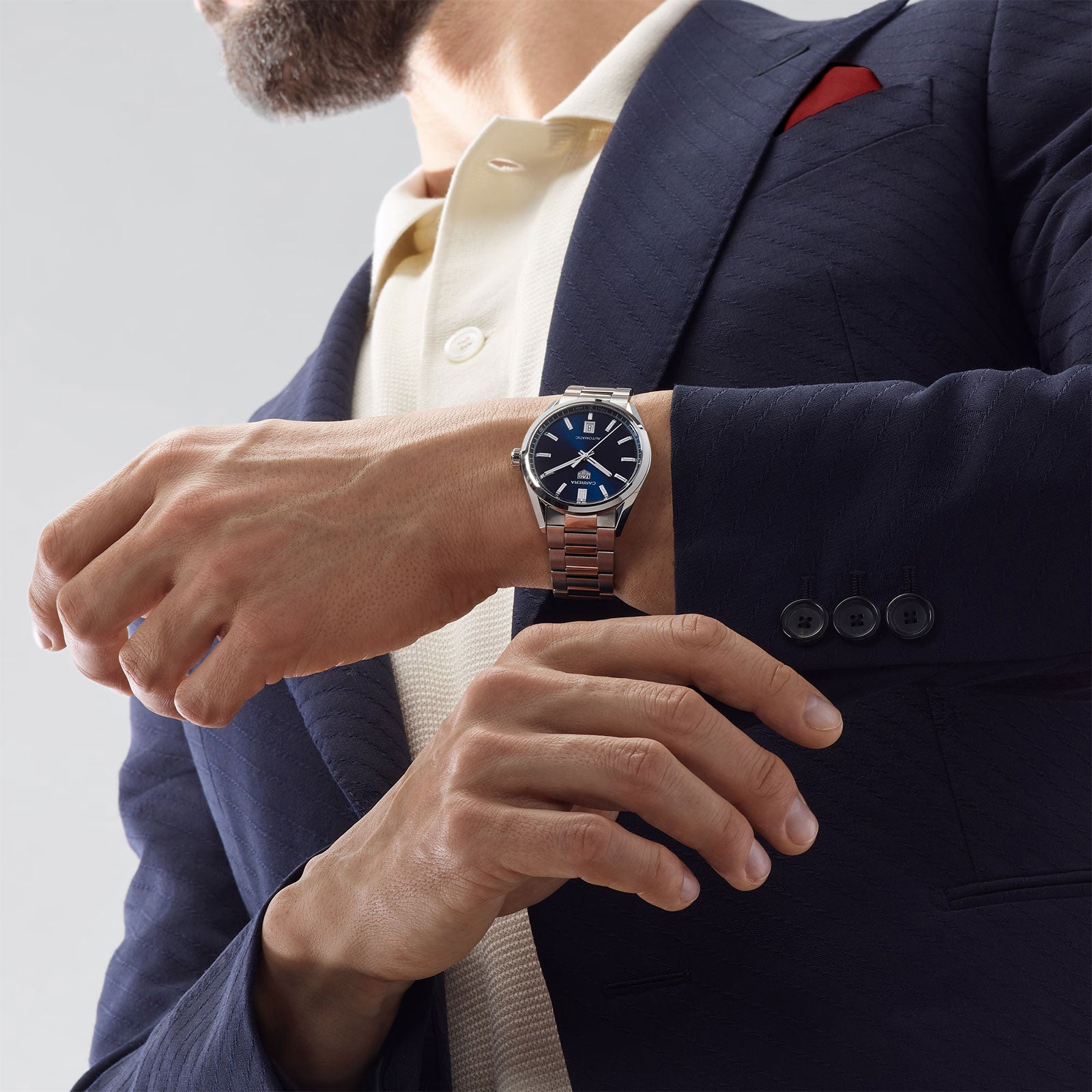 Carrera Date Calibre 5 Automatic 39mm simple Pursuit