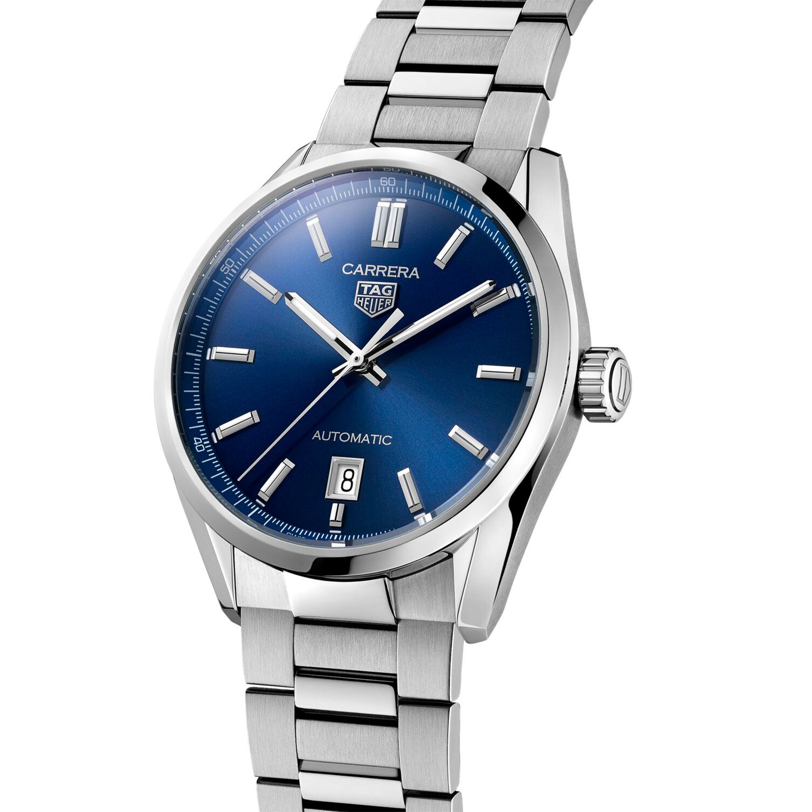 Carrera Date Calibre 5 Automatic 39mm simple Pursuit