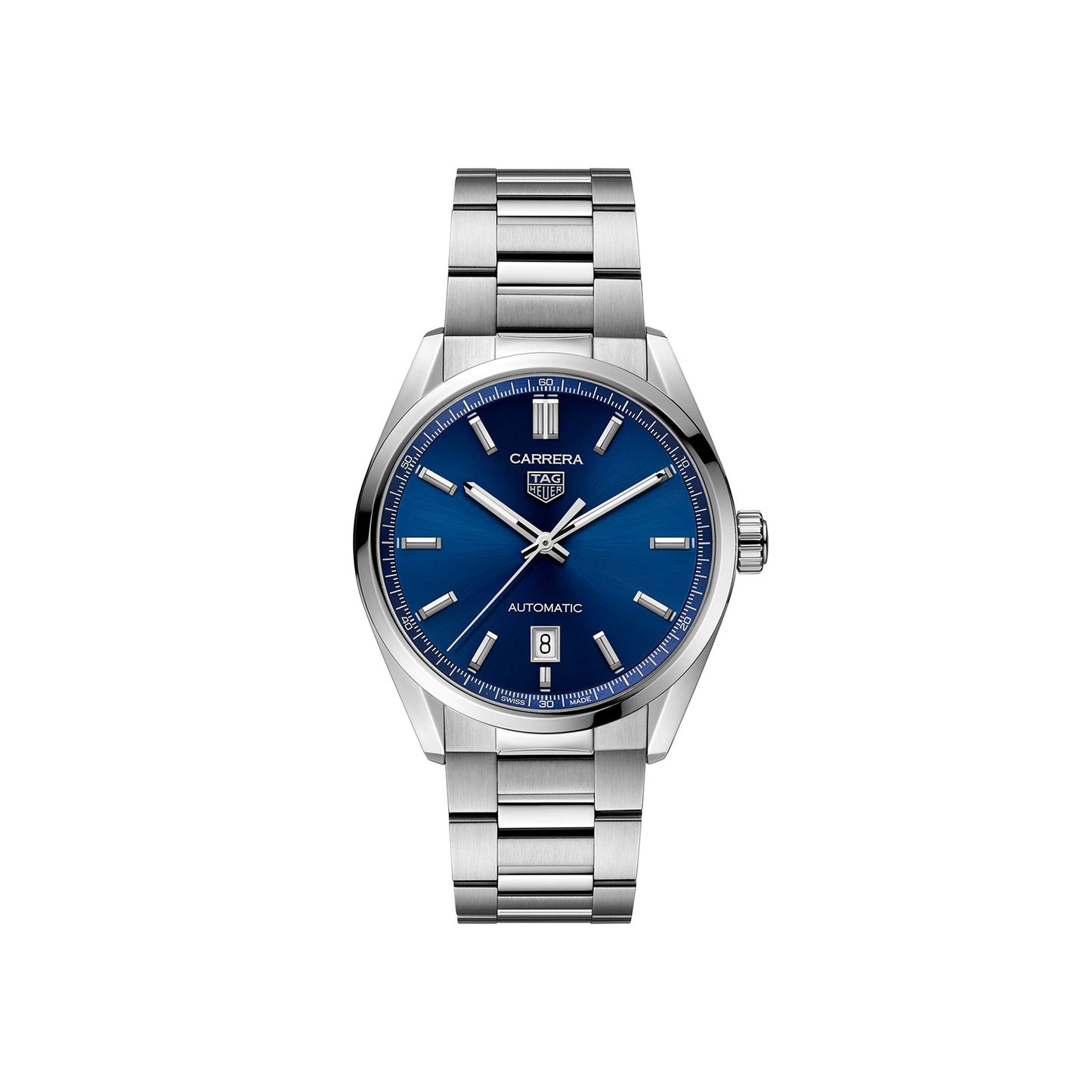 Carrera Date Calibre 5 Automatic 39mm simple Pursuit