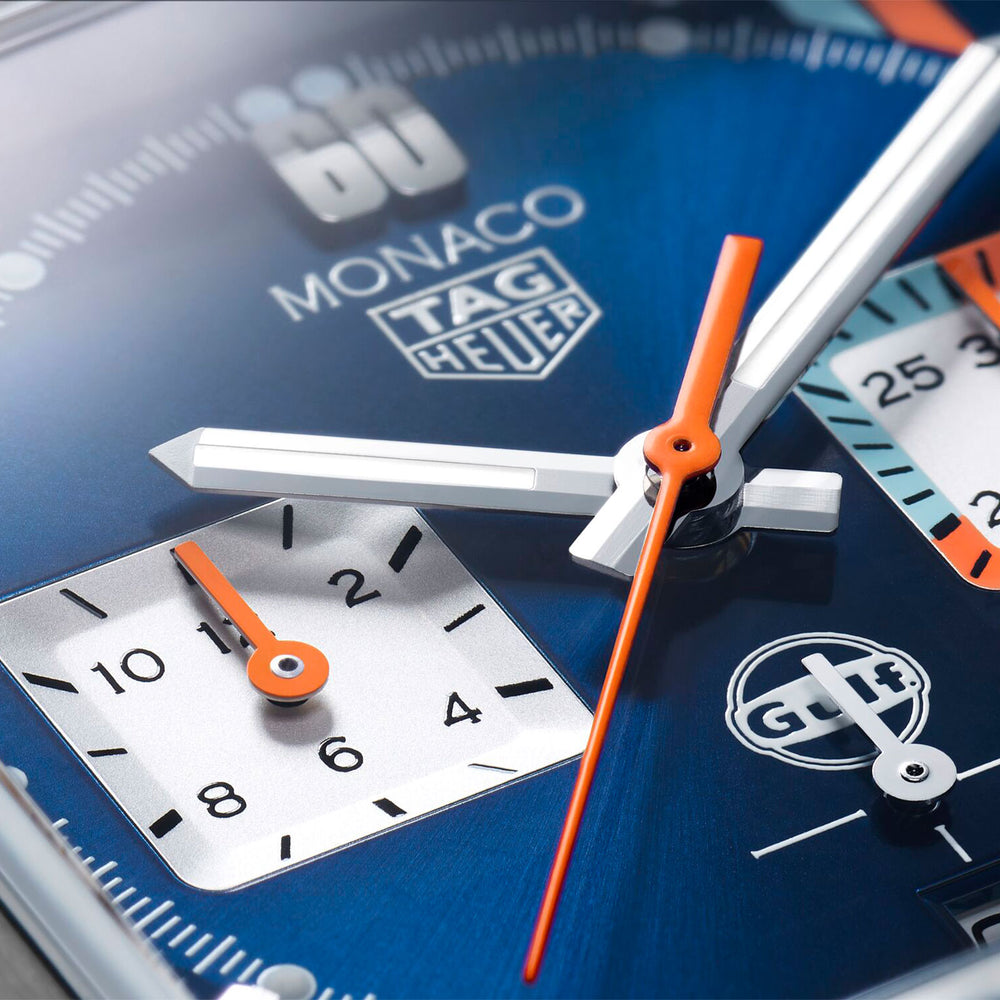 Special Edition Monaco Chronograph X Gulf Calibre TH20-00 Automatic 39mm simple Pursuit