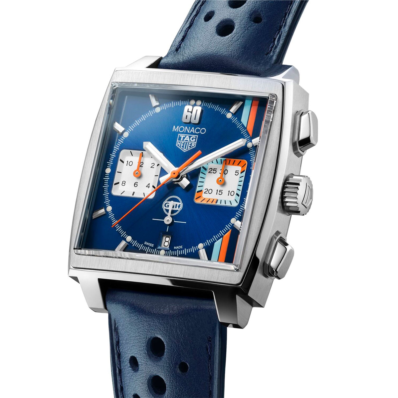 Special Edition Monaco Chronograph X Gulf Calibre TH20-00 Automatic 39mm simple Pursuit