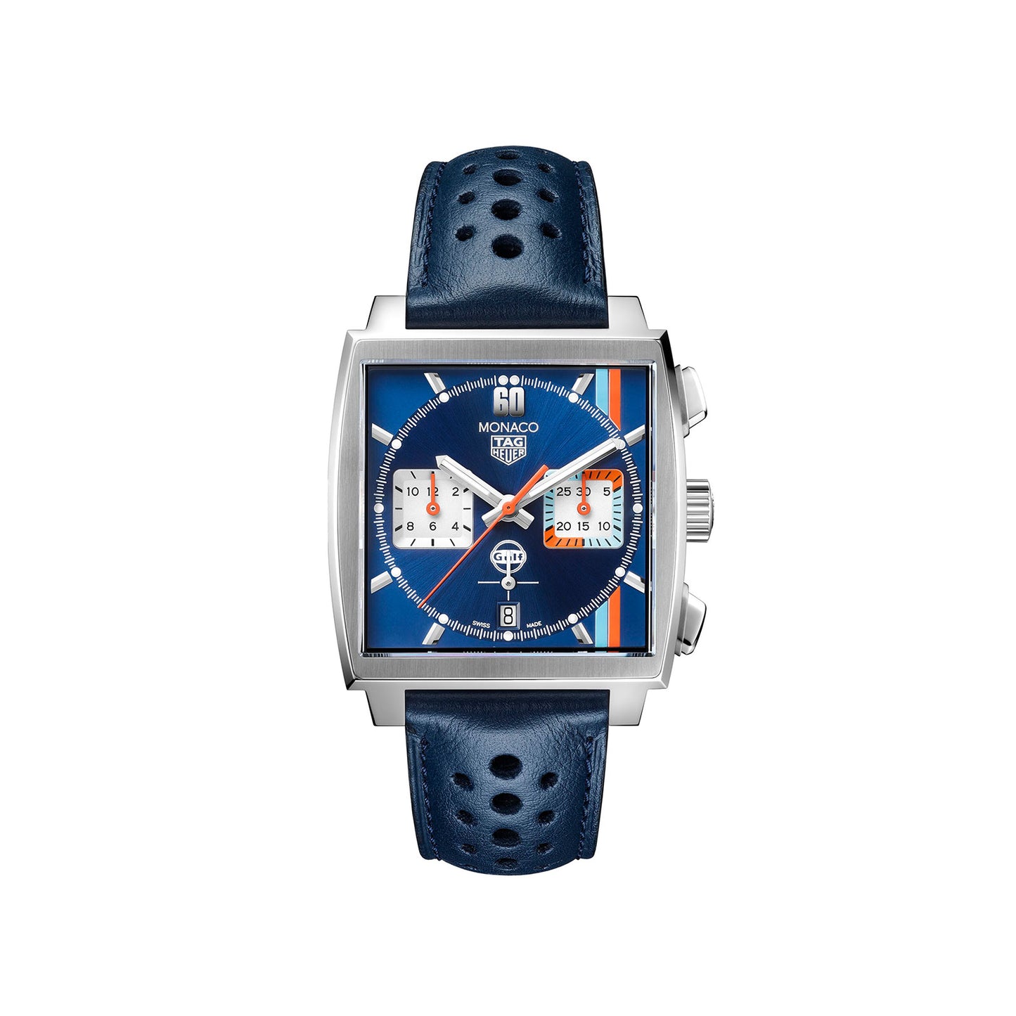 Special Edition Monaco Chronograph X Gulf Calibre TH20-00 Automatic 39mm simple Pursuit